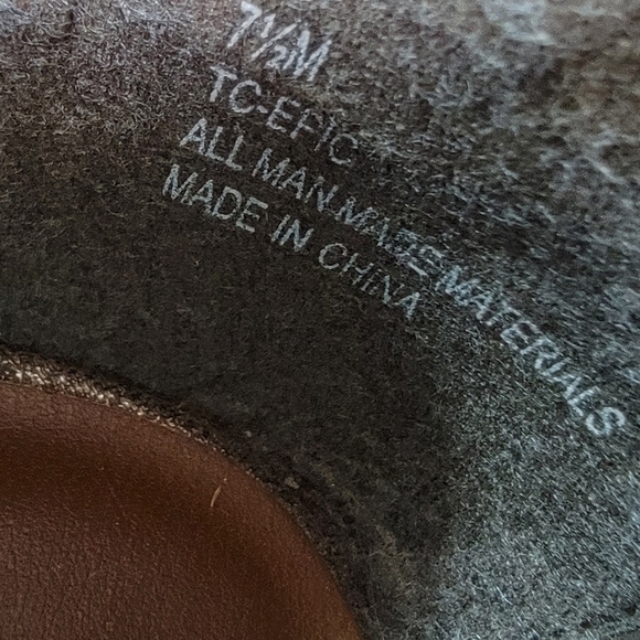 True Craft Epic Cutout Shortie Booties Bronze Metallic Braided Size 7.5 - Picture 13 of 14